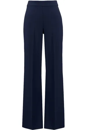 Joseph Ribkoff Dames, Broeken, Blauw, Maat: 3XL Leer