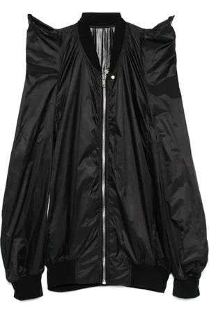 Rick Owens Dames, Jassen, Zwart, Maat: XS Zijde