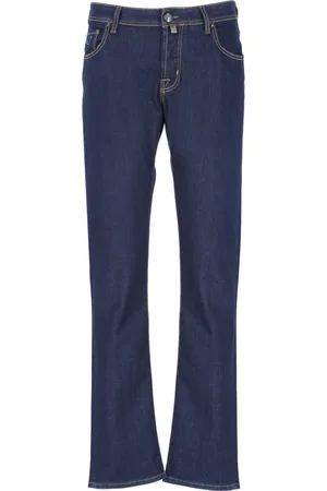 Jacob Cohen Heren, Jeans, Blauw, Maat: W33 Katoen