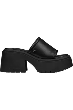 Windsor Dames, Schoenen, Zwart, Maat: 38 EU Leer