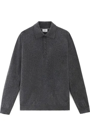 Woolrich Heren, Tops, Grijs, Maat: XL Wol