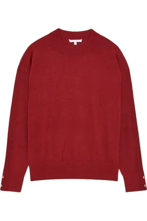 Patrizia Pepe Dames, Truien, Rood, Maat: L Wol