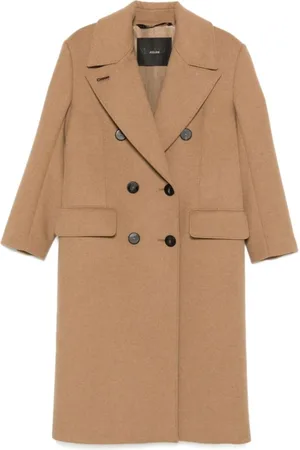 Max Mara Dames, Mantels, Bruin, Maat: 2XS