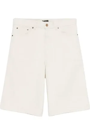 A.P.C. Heren, Korte broeken, Wit, Maat: L Denim