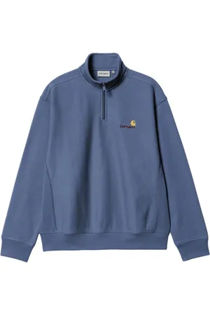 Carhartt Heren, Sweatshirts & Hoodies, Blauw, Maat: 2XL