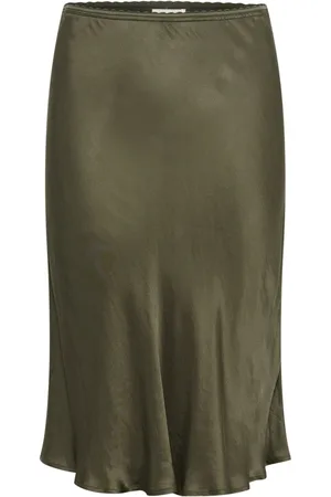 Part Two Dames, Rokken, Groen, Maat: 2XL Katoen