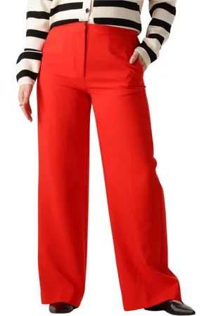 ANOTHER LABEL Dames, Broeken, Rood, Maat: M