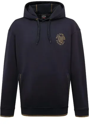 Paul & Shark Heren, Sweatshirts & Hoodies, Blauw, Maat: 2XL Katoen