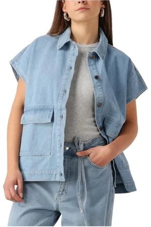 Modstrom Dames, Jassen, Blauw, Maat: S