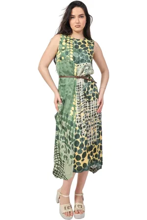 Alessia Santi Dames, Jurken, Veelkleurig, Maat: XS
