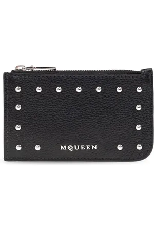 Alexander McQueen Dames, Accessoires, Zwart, Maat: ONE Size Leer