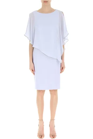 Joseph Ribkoff Dames, Jurken, Blauw, Maat: 4XL