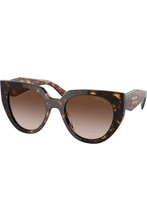Prada Dames, Accessoires, Bruin, Maat: 52 MM