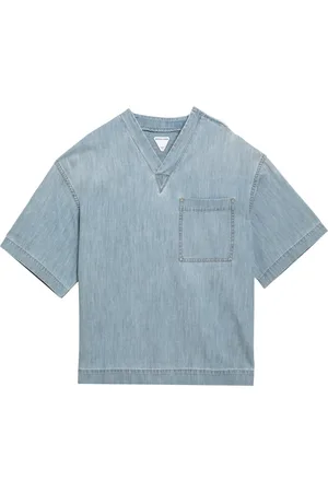 Bottega Veneta Dames, Tops, Blauw, Maat: S Denim