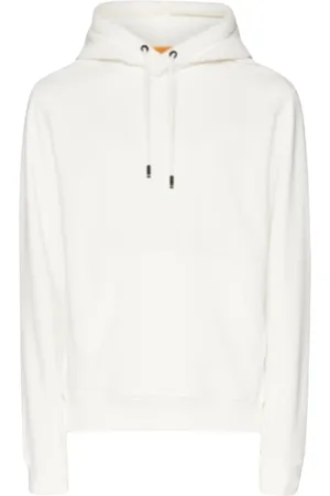 HUGO BOSS Heren, Sweatshirts & Hoodies, Wit, Maat: XS Katoen