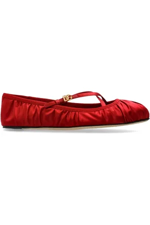 Dolce & Gabbana Dames, Schoenen, Rood, Maat: 40 EU Satijn
