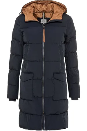 Camel Active Dames, Mantels, Blauw, Maat: 3XL