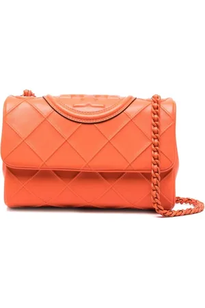 Tory Burch Dames, Tassen, Oranje, Maat: ONE Size Leer