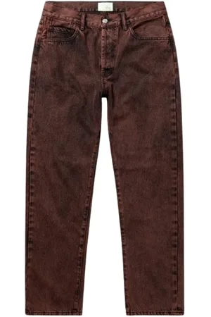 ARIES Heren, Jeans, Bruin, Maat: W30 Denim