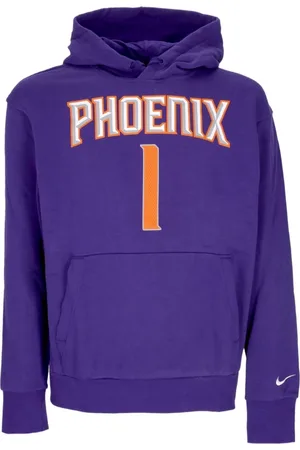Nike Heren, Sweatshirts & Hoodies, Paars, Maat: XL Katoen