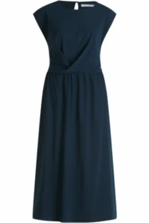 Betty & Co Dames, Jurken, Blauw, Maat: L
