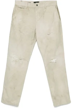 7 for all Mankind Heren, Jeans, Groen, Maat: W34 Denim