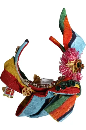 Dolce & Gabbana Dames, Accessoires, Veelkleurig, Maat: ONE Size Katoen