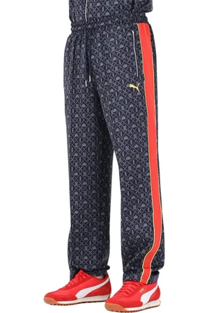 PUMA Heren, Broeken, Blauw, Maat: M