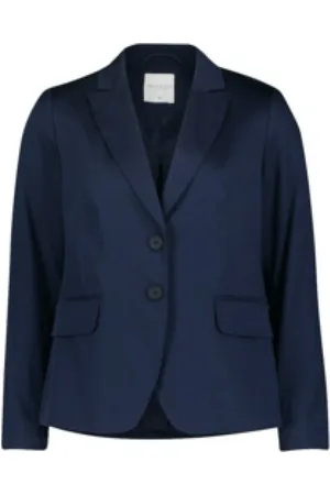 Betty & Co Dames, Jassen, Blauw, Maat: S