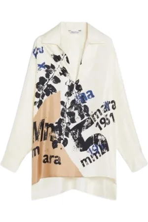 Max Mara Dames, Blouses & Shirts, Wit, Maat: 2XS Zijde