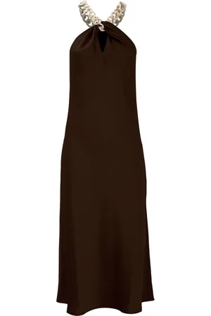 Kocca Dames, Jurken, Bruin, Maat: XS