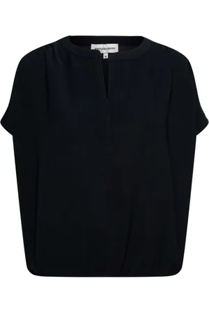 &Co Woman Dames, Blouses & Shirts, Zwart, Maat: M Poliester