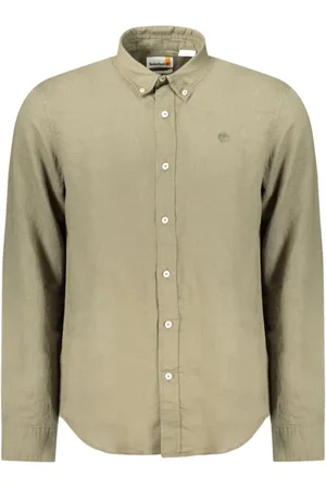 Timberland Heren, Overhemden, Groen, Maat: 2XL Katoen