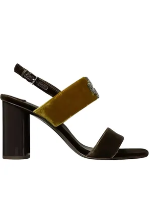 Tory Burch Dames, Schoenen, Bruin, Maat: 40 EU Velours