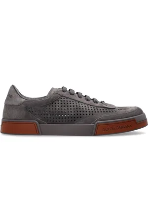 Dolce & Gabbana Heren, Schoenen, Grijs, Maat: 43 EU Leer