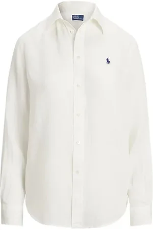 Ralph Lauren Dames, Blouses & Shirts, Wit, Maat: S
