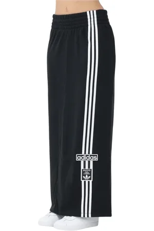 adidas Dames, Broeken, Zwart, Maat: S Katoen