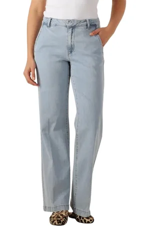 My Essential Wardrobe Dames, Jeans, Blauw, Maat: M