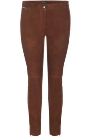 Belstaff Dames, Broeken, Bruin, Maat: XS Taf