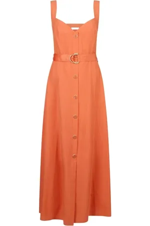 Liu Jo Dames, Jurken, Oranje, Maat: XS
