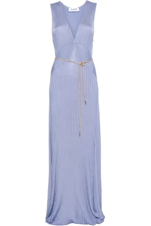Blugirl Dames, Jurken, Paars, Maat: M Viscose