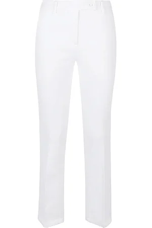 VIA MASINI 80 Dames, Broeken, Wit, Maat: XS