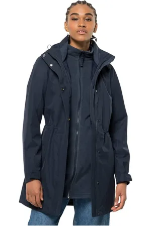 Jack Wolfskin Dames, Jassen, Blauw, Maat: XS Wol