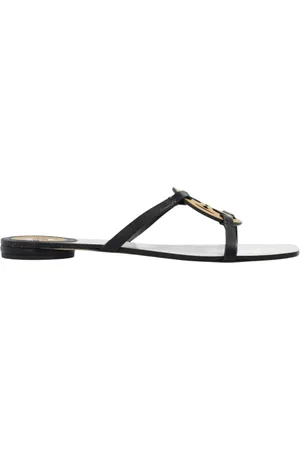 Tory Burch Dames, Schoenen, Zwart, Maat: 35 1/2 EU Leer