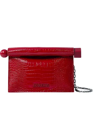 Jacquemus Dames, Tassen, Rood, Maat: ONE Size Leer