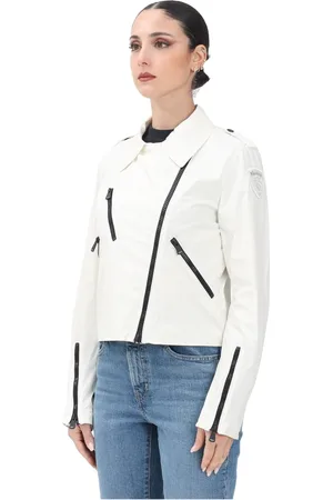 Blauer Dames, Jassen, Wit, Maat: M Polyamide