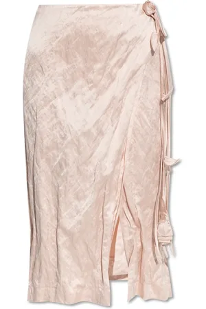 BLUMARINE Dames, Rokken, Roze, Maat: XS Satijn