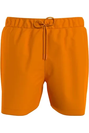 Tommy Hilfiger Heren, Badkleding, Oranje, Maat: XL Nylon