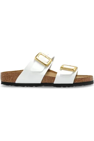 Birkenstock Dames, Schoenen, Wit, Maat: 37 EU Leer