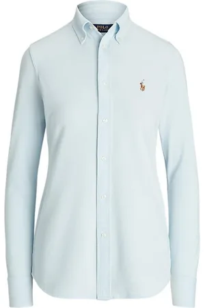 Ralph Lauren Dames, Blouses & Shirts, Blauw, Maat: S
